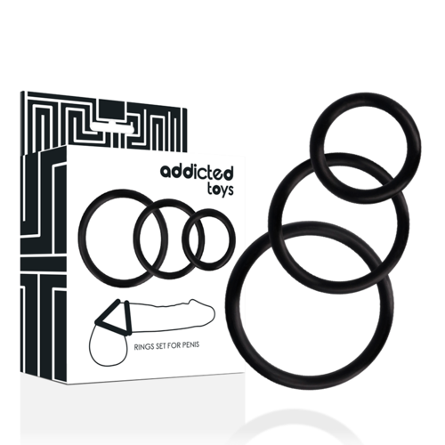 Addicted Boys — Kit de Anéis Penianos Superelásticos