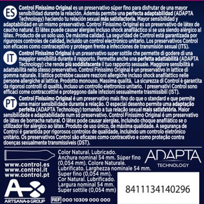 Control — Preservativos Finíssimo 3 Unidades