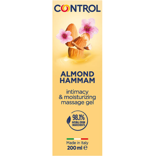 CONTROL – Gel 3 em 1 • Massagem, Hidratação e Aroma Doce