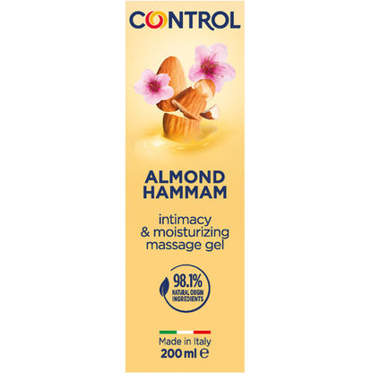 CONTROL – Gel 3 em 1 • Massagem, Hidratação e Aroma Doce
