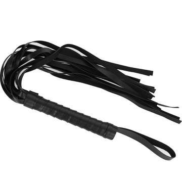 Intense Fetish — Chicote Flogger em Couro Vegano — imagem 2