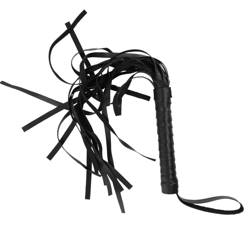 Intense Fetish — Chicote Flogger em Couro Vegano — imagem 3