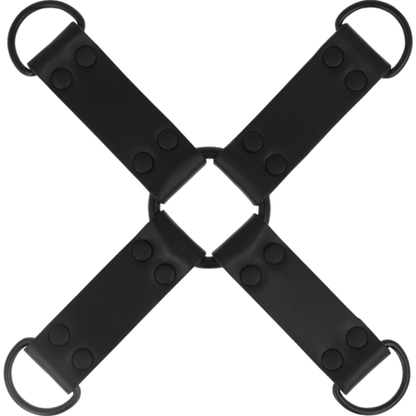 INTENSE FETISH — Contenção Múltipla de Mãos e Pés em Couro Vegano