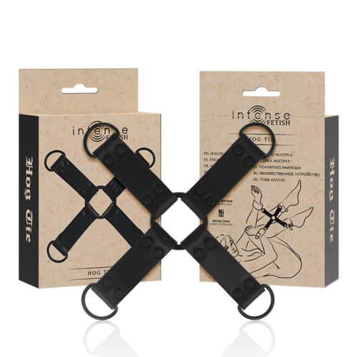 INTENSE FETISH — Contenção Múltipla de Mãos e Pés em Couro Vegano