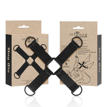 INTENSE FETISH — Contenção Múltipla de Mãos e Pés em Couro Vegano