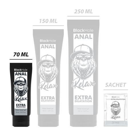 Black Hole Gel de Dilatação Anal à Base de Água — imagem principal