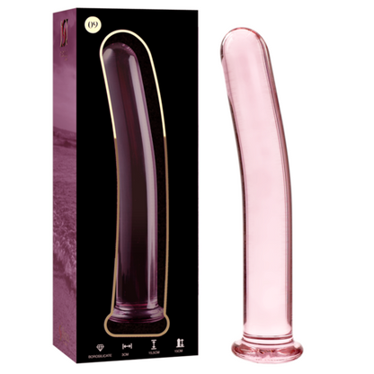 Nebula Series by Ibiza — Dildo de Vidro Transparente 15,5 cm