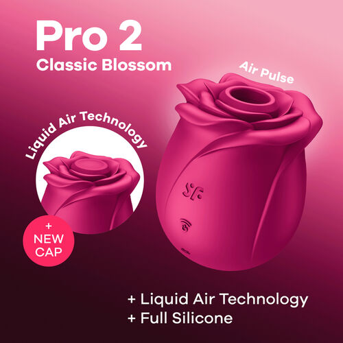 Satisfyer – Air Pulse Vibrador Pro 2 Classic Blossom