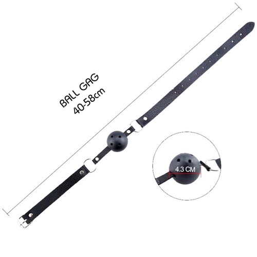 ALIVE – Kit Secret Desires 7 Peças BDSM Preto