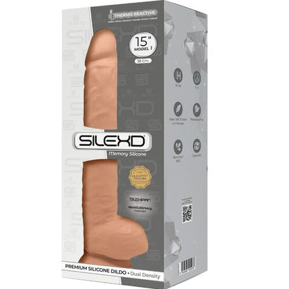 SilexD — Dildo Realístico Premium 38 cm com Ventosa