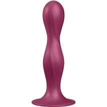 SATISFYER – Dildo Double Ball-R com Bolas Internas de Movimento e Ventosa