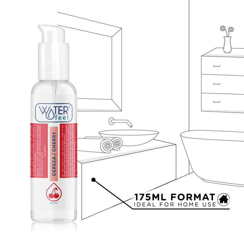 Waterfeel Lubrificante Cereja 175 ml