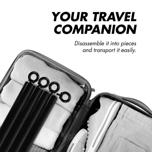 Fetish Submissive Bondage — Barra Separadora Ajustável 4 Peças