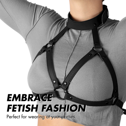 Fetish Submissive — Arnês de Peito Ajustável — imagem 6