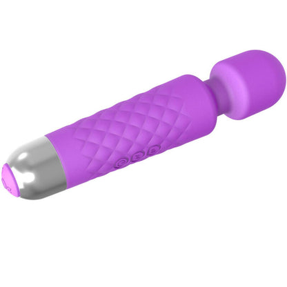 Armony — Mini Massageador e Vibrador Violeta em Silicone (26 Modos de Vibração)