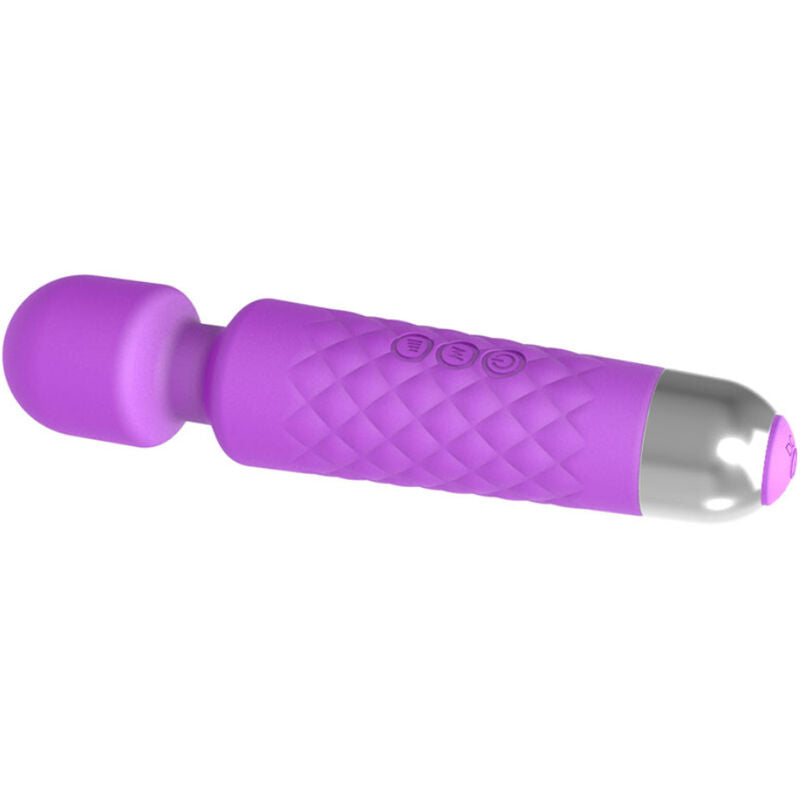 Armony — Mini Massageador e Vibrador Violeta em Silicone (26 Modos de Vibração)