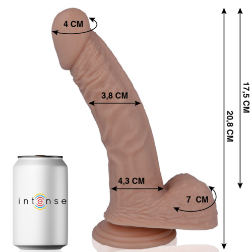 Mr. Intense — Modelo 23 Dildo Realista 20,8 cm com Ventosa