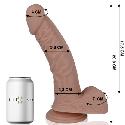 Mr. Intense — Modelo 23 Dildo Realista 20,8 cm com Ventosa