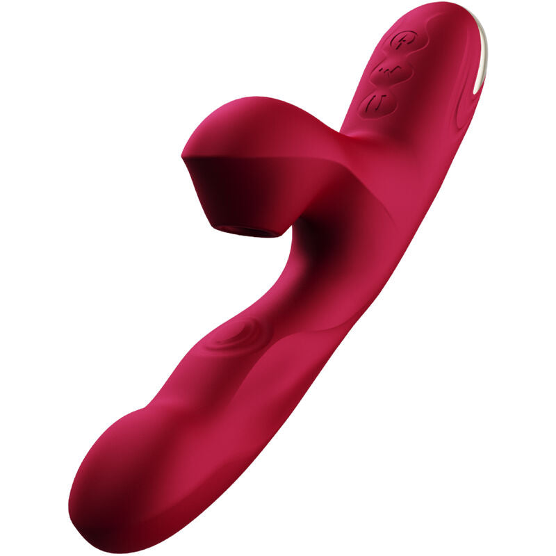 Bump — Vibrador com Rotação e Sucção — Armony
