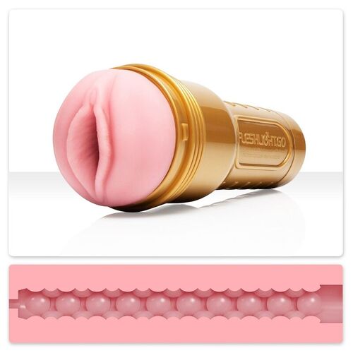 Fleshlight — Kit com Launch Automático e Lubrificante Aqua Quality 50ml
