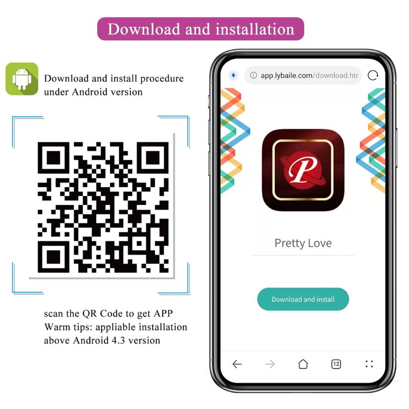 Pretty Love – Jefferson Plug Anal Vibratório + Choque Elétrico com Controlo por Aplicação (Roxo)