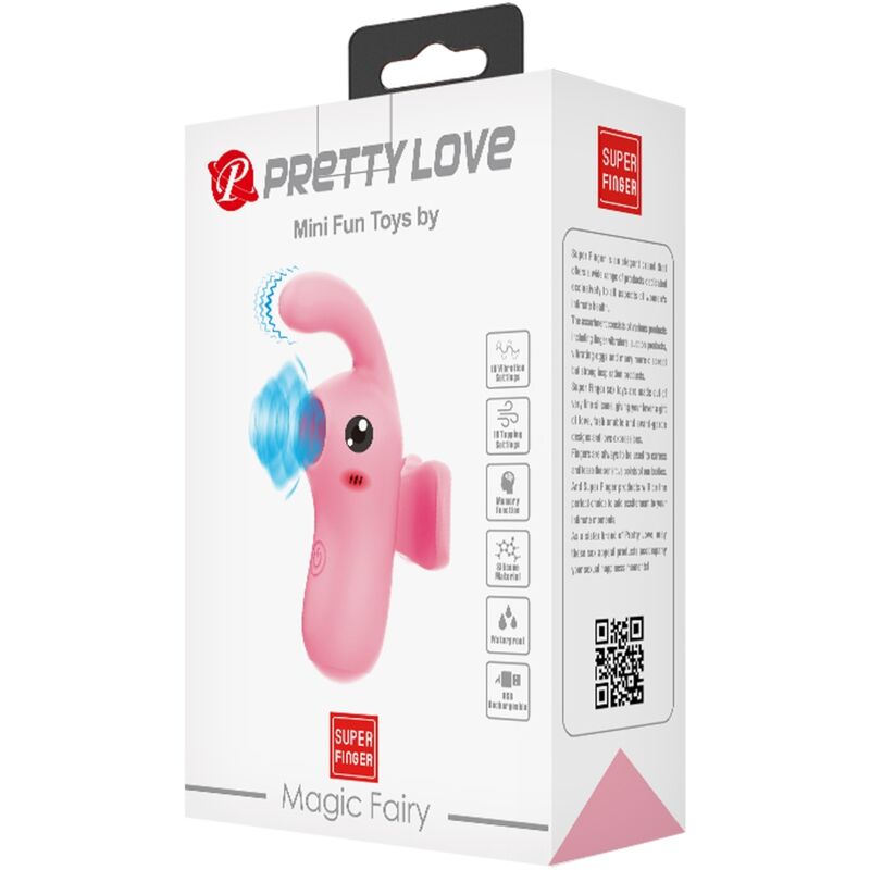Pretty Love – Fingervibrator mit Saugfunktion und doppelter Vibrationsfunktion