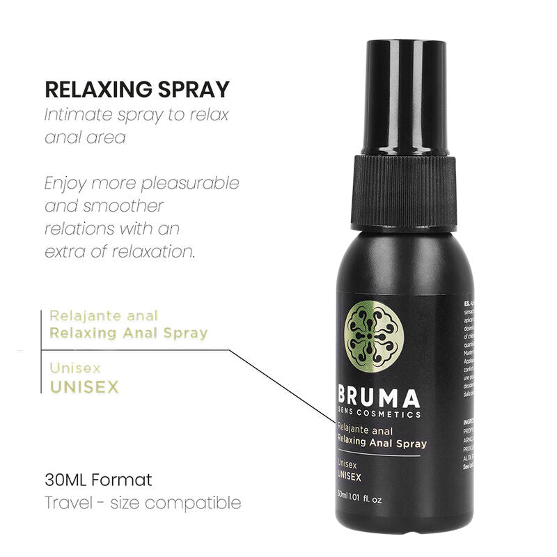BRUMA — Spray Anal Relaxante Unissexo 30 ml