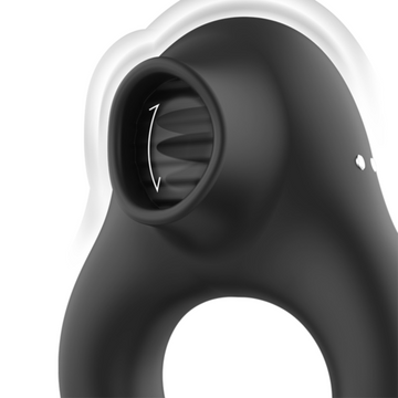 Anel Vibratório Premium com 3 Motores & Efeito Licking — vista adicional 2