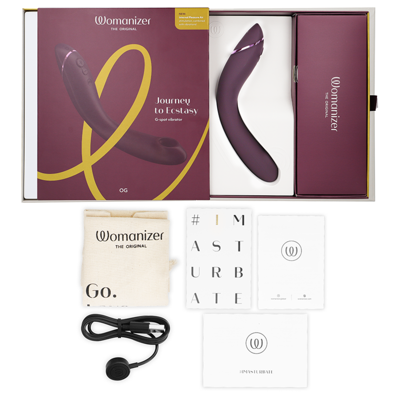 OG — Estimulador do Ponto G — Womanizer — Beringela — vista 6
