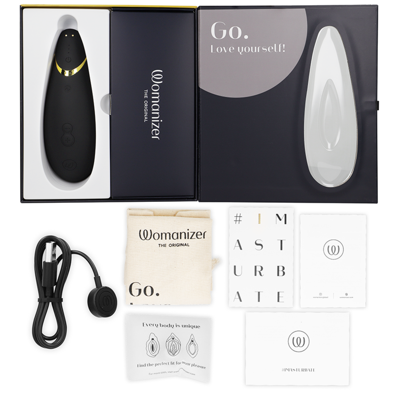 Premium 2 — Estimulador Clitoriano — Womanizer — Preto — vista 6