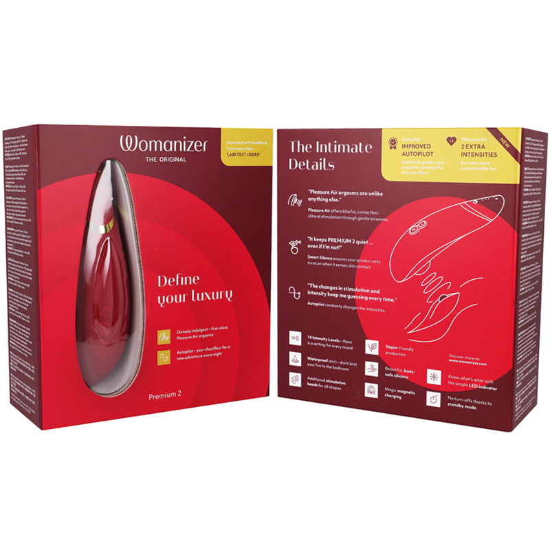 Premium 2 — Estimulador Clitoriano — Womanizer