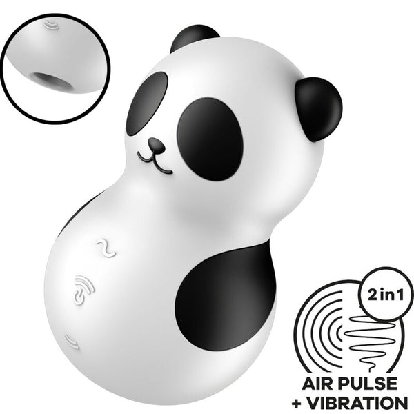 Satisfyer – Pocket Panda Luftpulsstimulator + Vibration