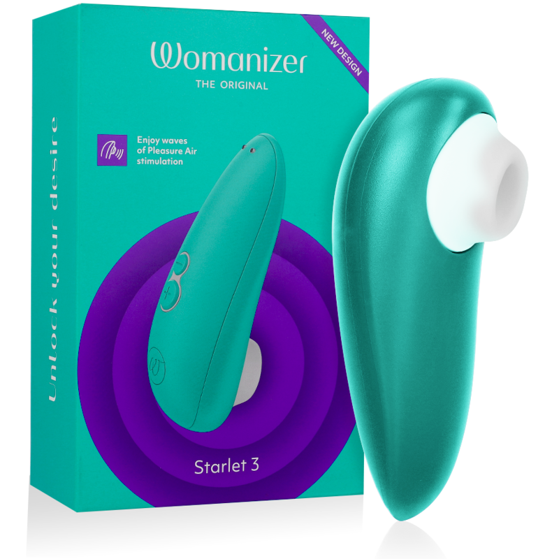 Starlet 3 — Estimulador Clitoriano — Womanizer — Turquesa — imagem principal