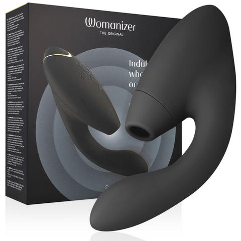 Duo 2 — Vibrador Rabbit — Womanizer — Preto — imagem principal