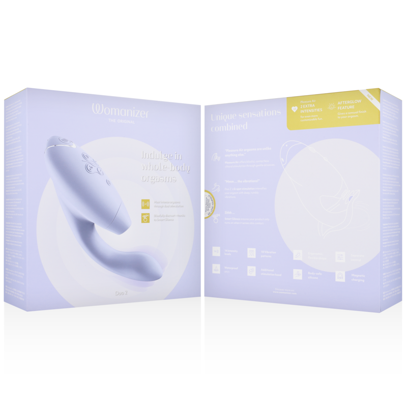 Duo 2 — Vibrador Rabbit — Womanizer — Lilás — vista 7
