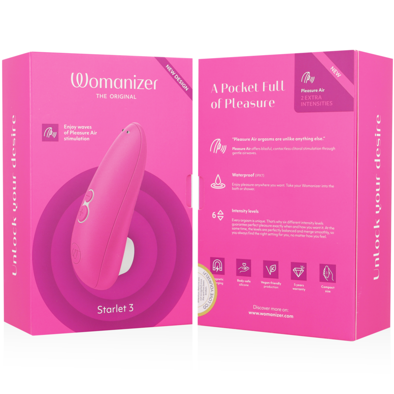 Starlet 3 — Estimulador Clitoriano — Womanizer