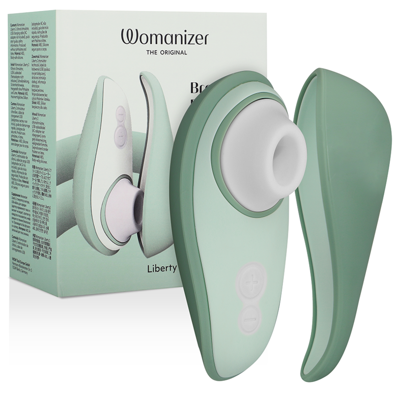 Liberty 2 — Estimulador Clitoriano — Womanizer — Verde-Claro — imagem principal