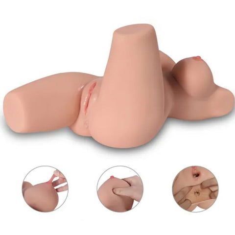 Modelo de Torso Feminino Realista em TPE Premium — imagem principal