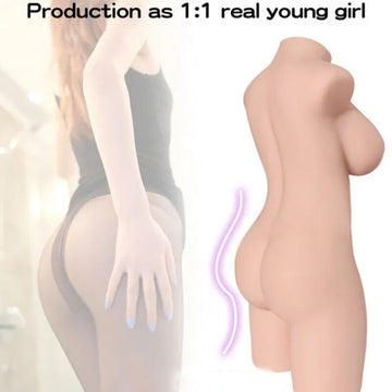 Modelo de Torso Feminino Realista em TPE Premium — vista adicional 2