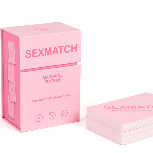 SexMatch Massage Edition • Jogo de Cartas Erótico com Desafios de Massagem