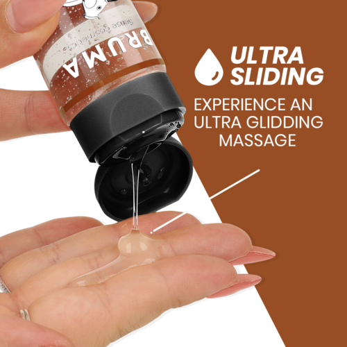 BRUMA – Óleo de Massagem Premium 3 em 1 Cupcake • Efeito Calor 100 ml