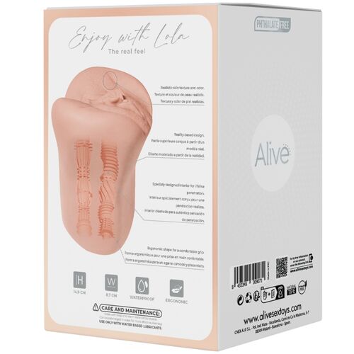 Alive — Masturbador Masculino Flex Vaginal