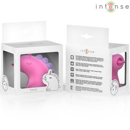 INTENSE – Pinkie • Estimulador Unicórnio 360º com Língua Giratória