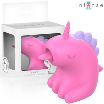 INTENSE – Pinkie • Estimulador Unicórnio 360º com Língua Giratória