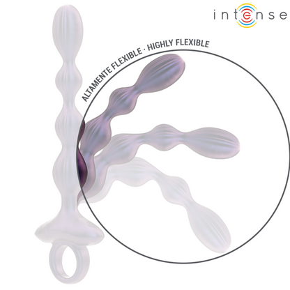 INTENSE – Plug Anal JACKIE com 10 Vibrações e Controlo Remoto