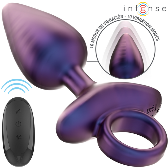 Vibrations-Analdildo MICHAEL mit 10 Modi + Fernbedienung