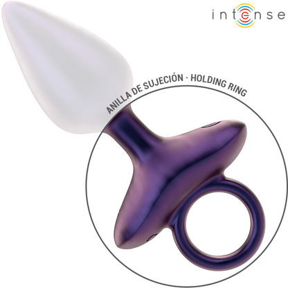 INTENSE – Plug Anal MICHAEL Vibratório 10 Modos + Controlo Remoto