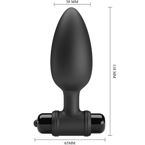 Pretty Love Vibra Butt Plug 2 – Plug Anal com 10 Vibrações