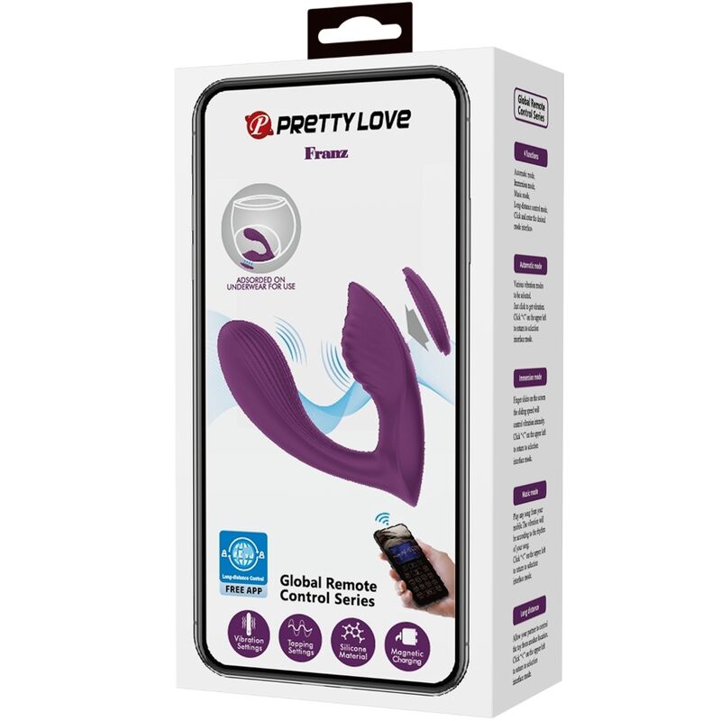 Franz — Massageador Vibratório com Aplicação — Pretty Love