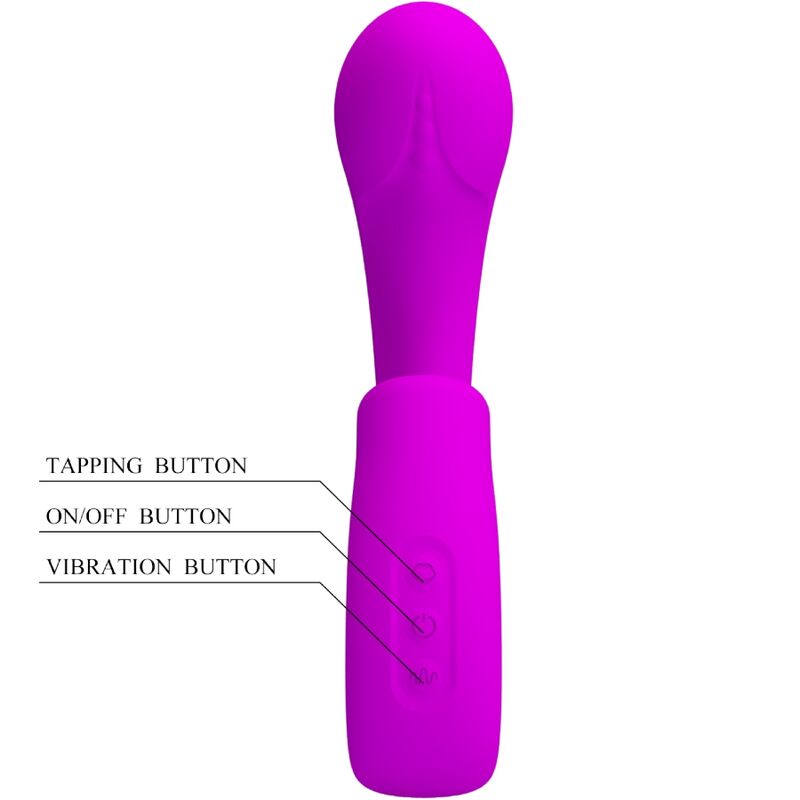 Sibel — Vibrador de Ponto G e Clitóris — Pretty Love — produto — vista 4